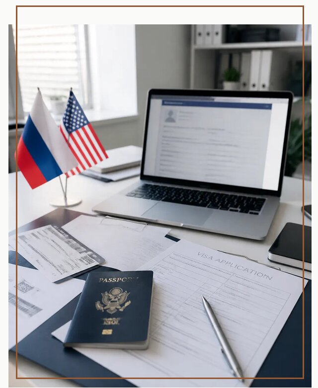 Оформление визы в США для туристов и бизнеса в Великом Устюге
