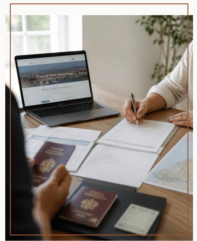Оформление Digital Nomad и ВНЖ Португалии в Великом Устюге